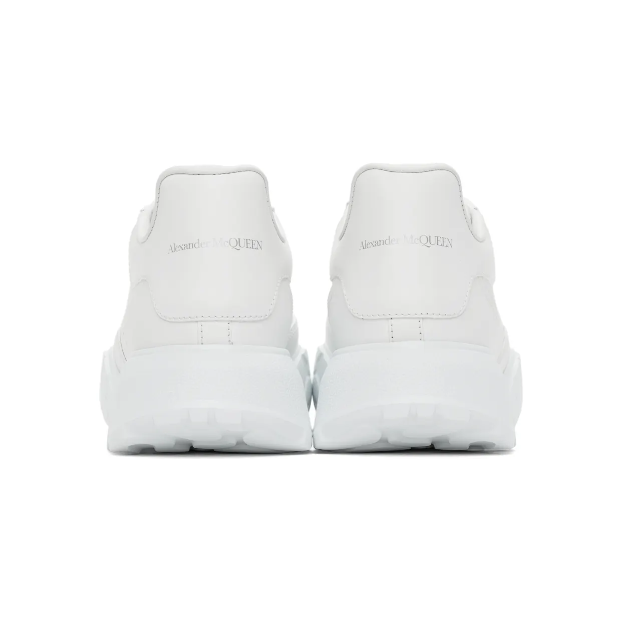 Alexander McQueen White Court Trainer Sneakers (633915WIA98) (4)