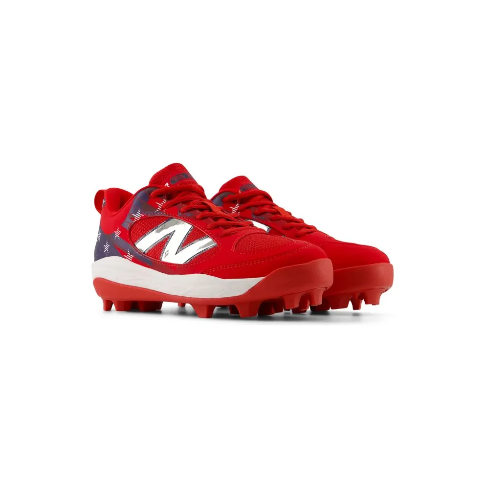 New Balance Fresh Foam 3000v7 Rubber Molded International Baseball Pack Navy Red (Y30003TR)