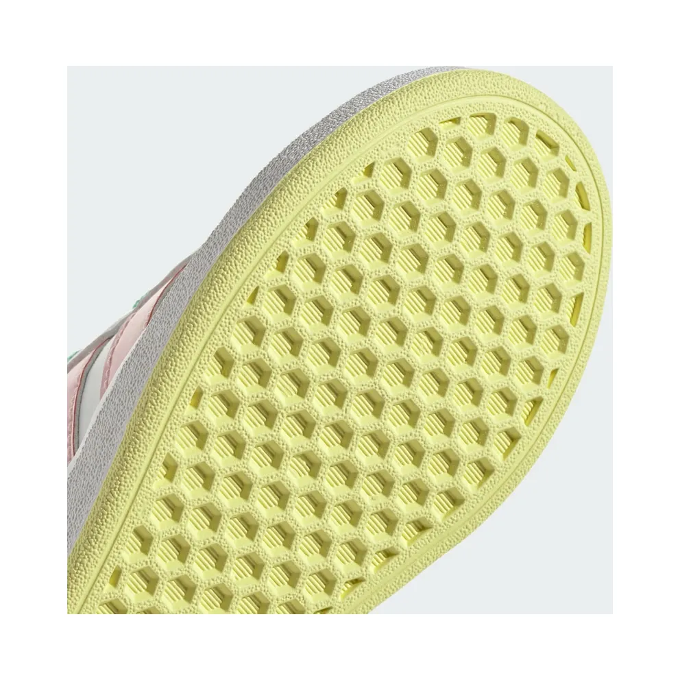 adidas Grand Court Mid Cloud White Clear Pink Ice Yellow (IE8705)
