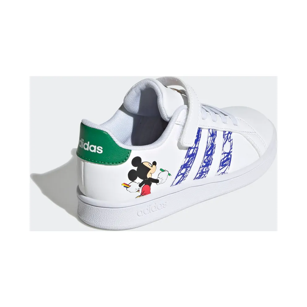 Adidas adidas x Disney Grand Court Cloud White / Sonic Ink / Green (GZ3319)