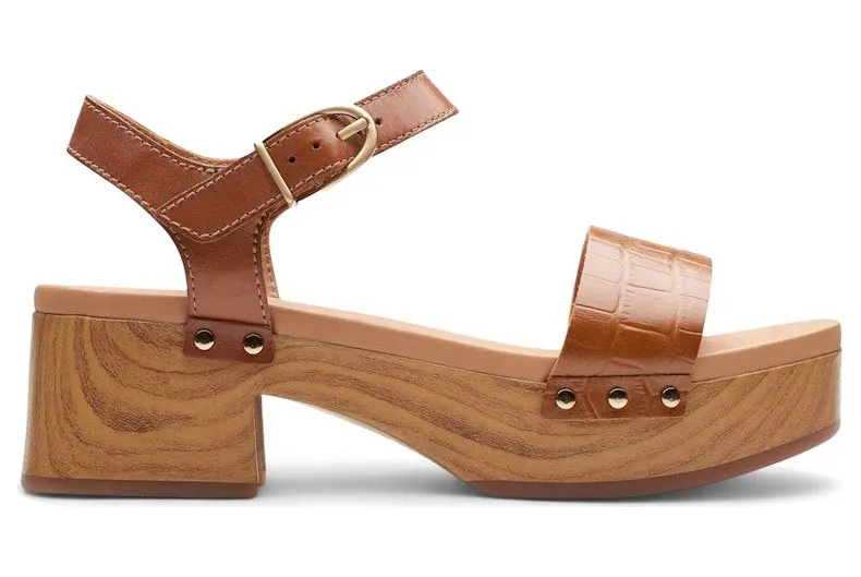 Clarks Sivanne Bay Tan Interest Leather (26177369)