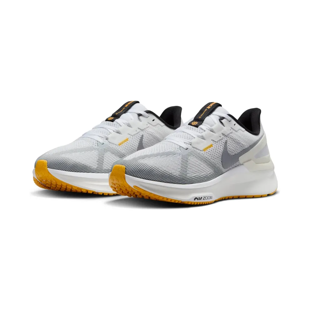 Nike Structure 25 White Laser Orange Smoke Grey Black (DJ7883-110)