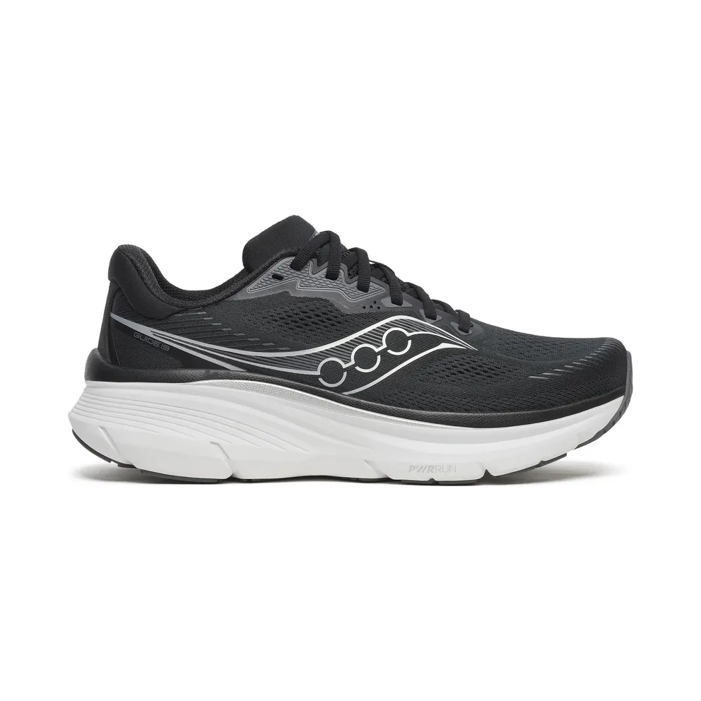 SAUCONY Guide 19 “Black / Silver” (S21058-100)