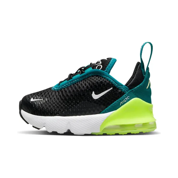Nike Air Max 270 TD “Black / Bright Spruce / Barely Volt / White” (DD1646-026)