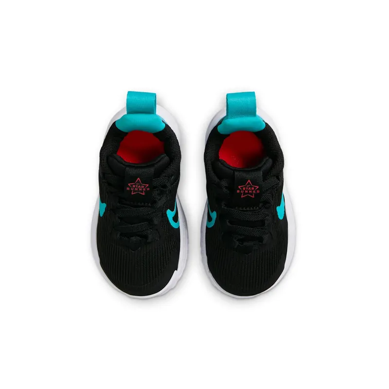 Nike Star Runner 4 Black Bright Crimson White Dusty Cactus (DX7616-009)