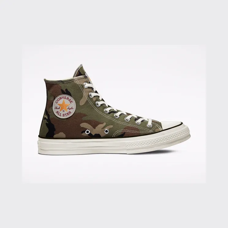 Converse Converse x Carhartt WIP Chuck 70 High Top Covert Green/dark Earth/egret “Camo” (169221C)