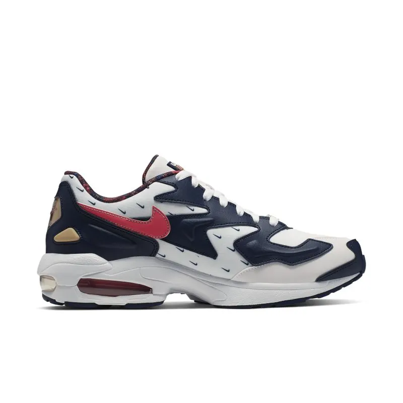 Nike Air Max2 Light USA (2019) White/University Red-Metallic Gold-Midnight Navy (CK0848-100)