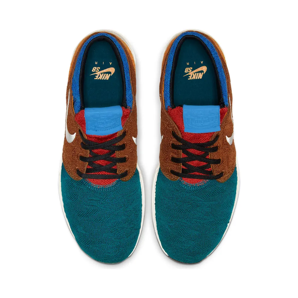 Nike SB Air Max Stefan Janoski 2 Multi-Color Geode Teal/Light British Tan-Kumquat-Pale Ivory (AQ7477-301)
