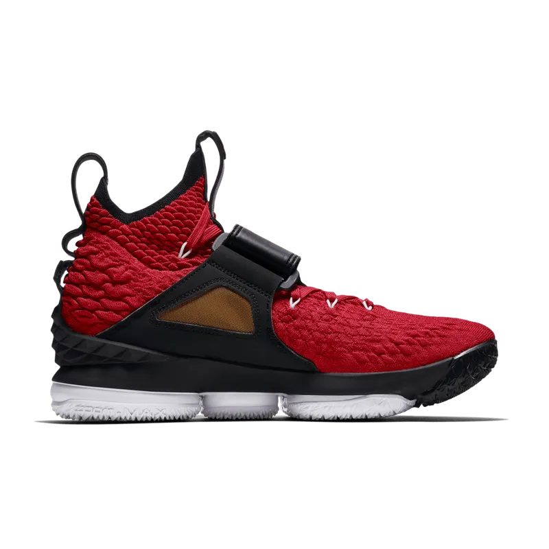 Nike LeBron 15 Red Diamond Turf University Red/White-Black (AO9144-600)