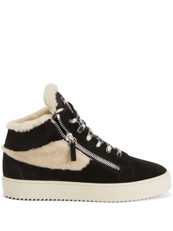 Giuseppe Zanotti Kriss Ice sneakers verfraaid with ketting – Black (RW30036001)