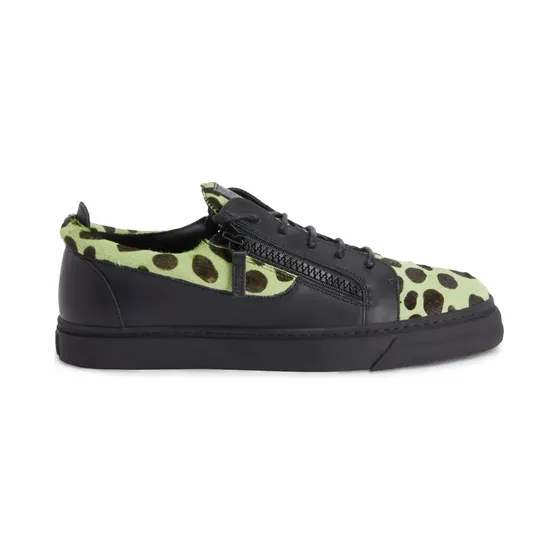 Giuseppe Zanotti Frankie mit doppeltem Reißverschluss “Black” (RU00129K49)