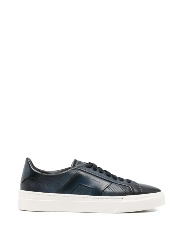 Santoni Geperforeerde leren – Blue (MBGT222068PNNTF460)