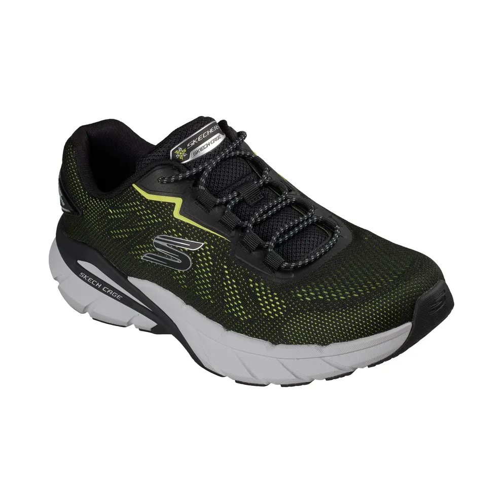 Skechers Skech Cage “Kariv Sneaker Black / Limoen” (233276BKLM)
