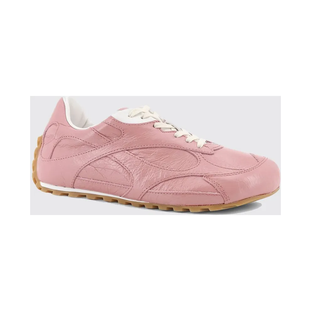 Bottega Veneta Orbit Flash Leather Sneakers Pink (867941V65C05052)