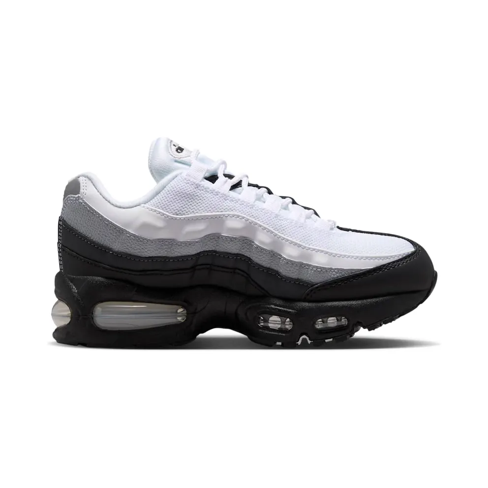 Nike Air Max 95 GS ‘Big Bubble – Black White Wolf Grey’ “Black / White / Wolf Grey” (II4130-021)