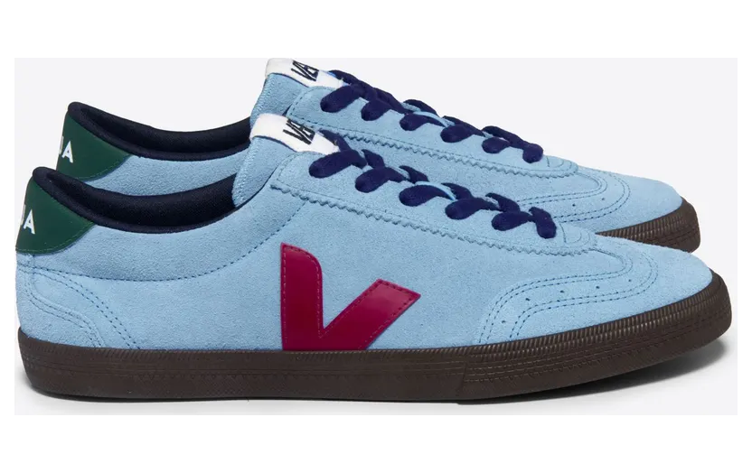 Veja VOLLEY SUEDE AQUA MARSALA EAGLE – “Blauw” (VO0303722A)
