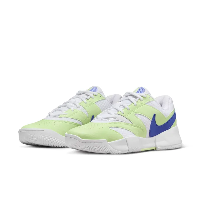 Nike Court Lite 4 White Light Liquid Lime Sapphire (FD6575-111)