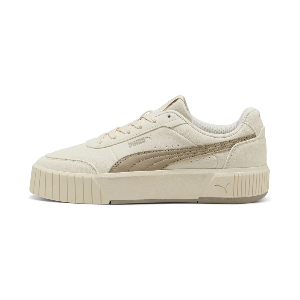 Puma Carina Mia Suede “Alpine Snow / Ice Coffee” (402638_01)