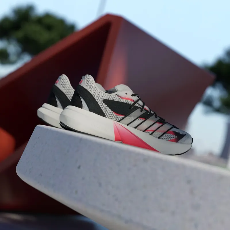 Adidas LIGHTBLAZE Shoes Off White / Off White / Lucid Red (HQ9347)