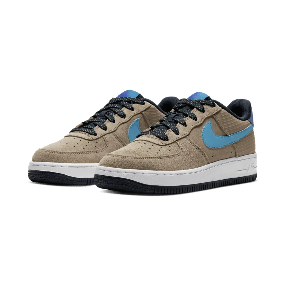 Nike Air Force 1 LV8 2 Khaki (GS) Khaki/Persian Violet/Blue Fury (CN5710-201)