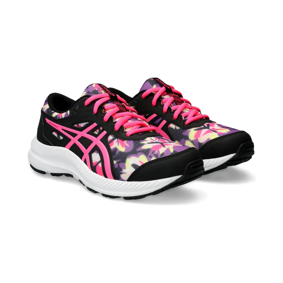 Asics Contend 8 Gs Print Black/Hot Pink (1014A294.006)