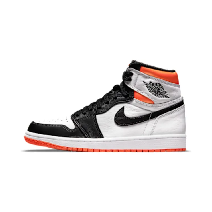 Air Jordan 1 Retro High Electro Orange (2021) “White / Electro Orange / Black” (555088-180)