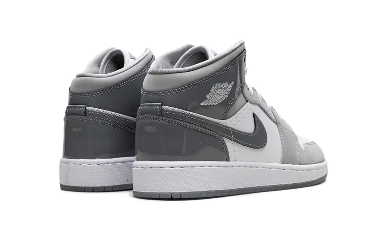 Jordan 1 Mid GS “White Medium Cool Grey” (HF3193-100)