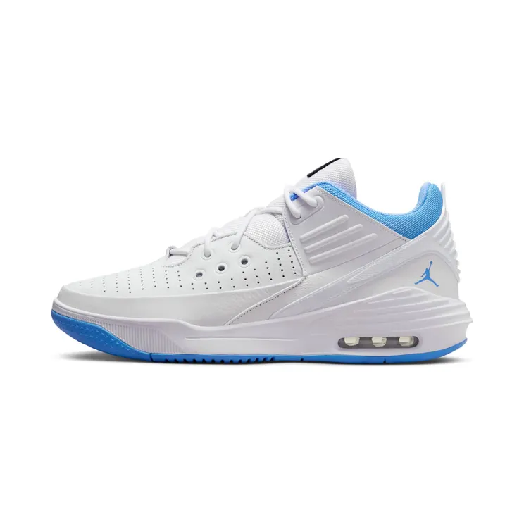 Jordan Max Aura 5 “White / Black / University Blue” (DZ4353-104)