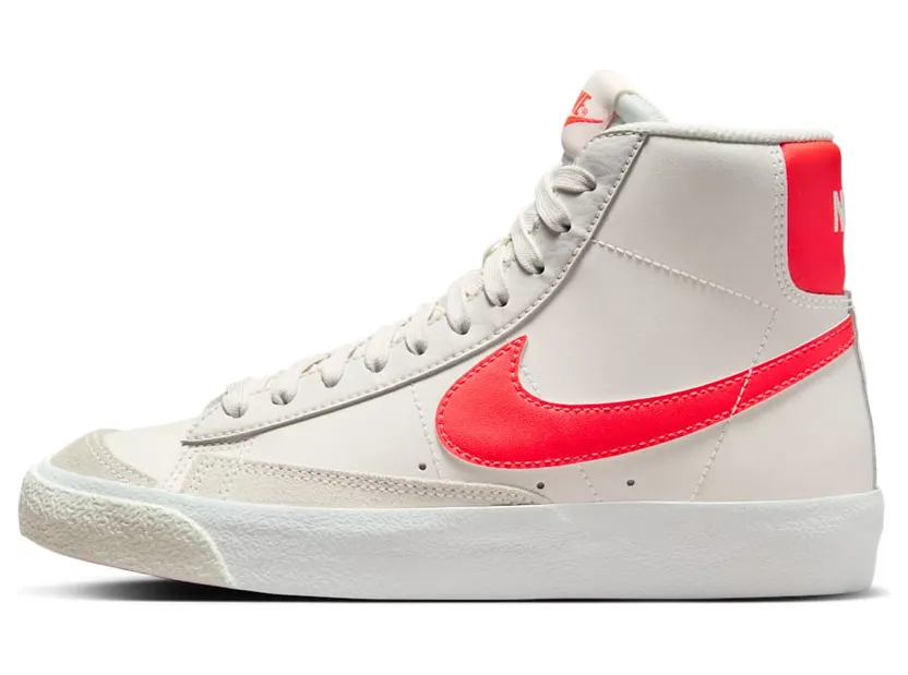 Nike Blazer Mid ’77 GS “Phantom Bright Crimson” (DA4086-011)