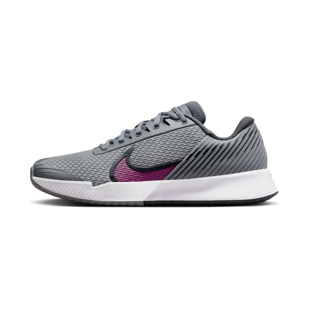 Nike Court Air Zoom Vapor Pro 2 HC Smoke Grey Dark Smoke Grey Black Sangria (DR6191-006)