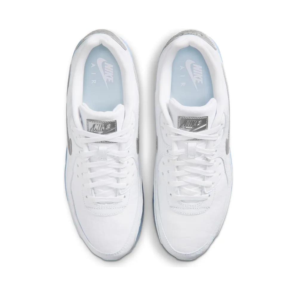 Nike Air Max 90 Terrascape “White Croc Blue Tint” (IU3638-100)