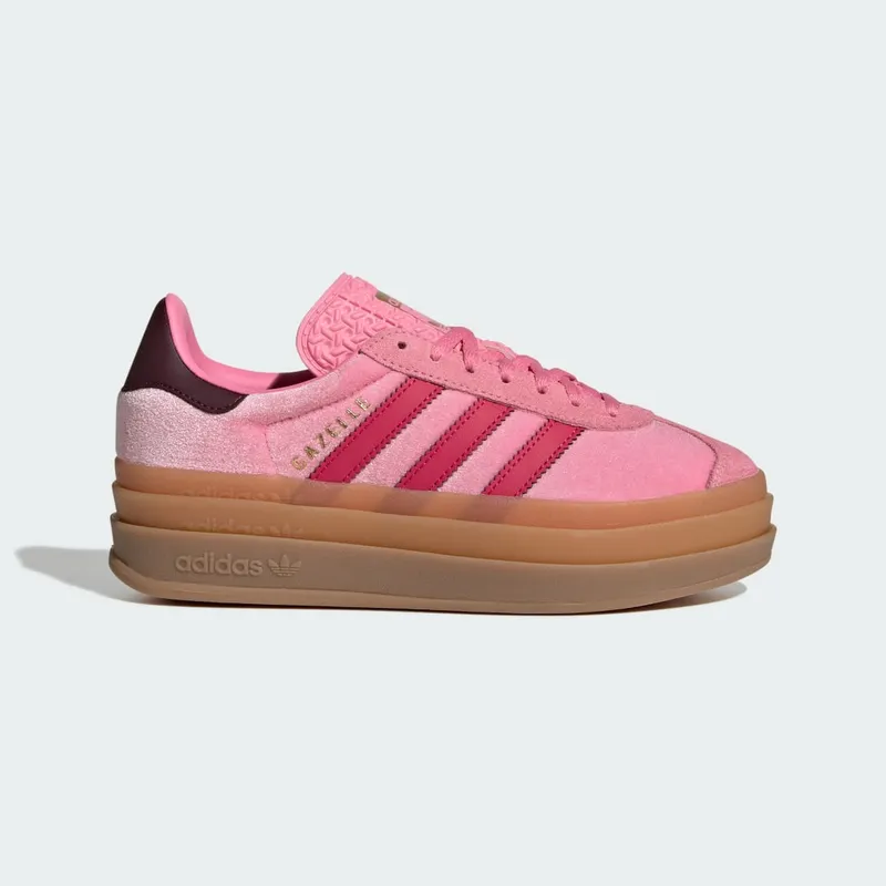 Adidas Gazelle Bold Kids Bliss Pink / Ruby Red / Maroon (JR5964)