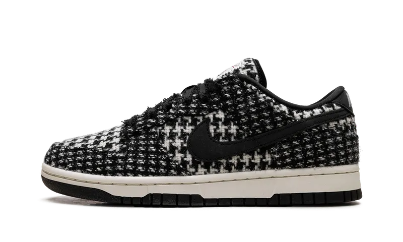 Nike Dunk Low “Harris Tweed – Black” (HQ5036-901)