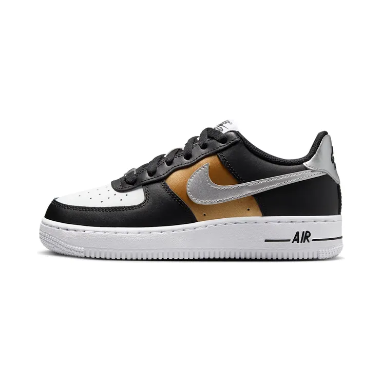 Nike Air Force 1 Low Black Metallic SIlver (HV0937-010)