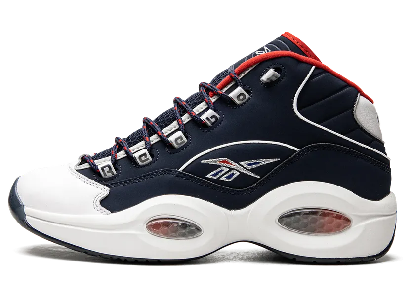 Reebok Question Mid Vector Navy / Cloud White / Vector Red (H01281)