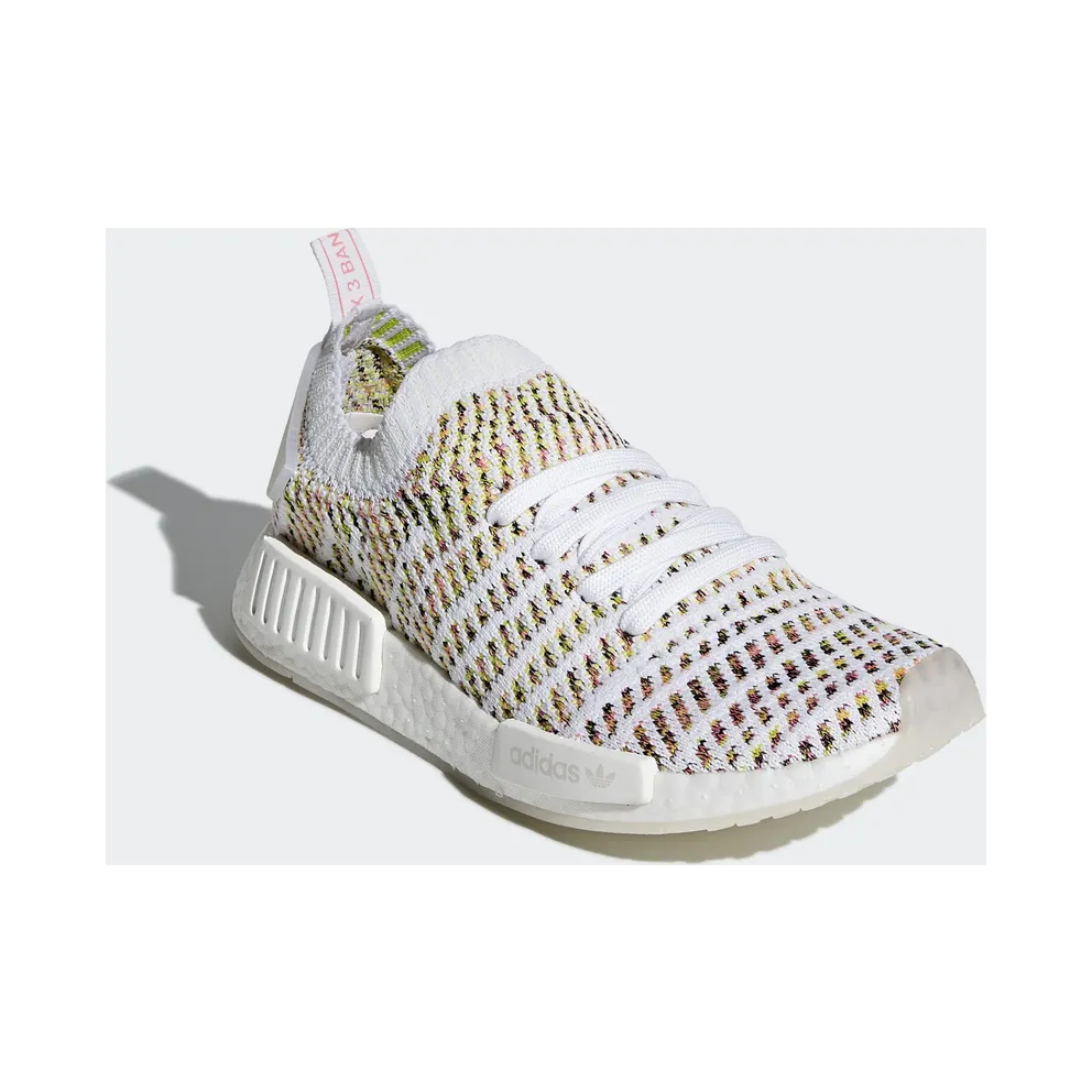 adidas NMD R1 STLT Multi-Color (W) Cloud White/Semi Solar Yellow/Solar Pink (B43838)