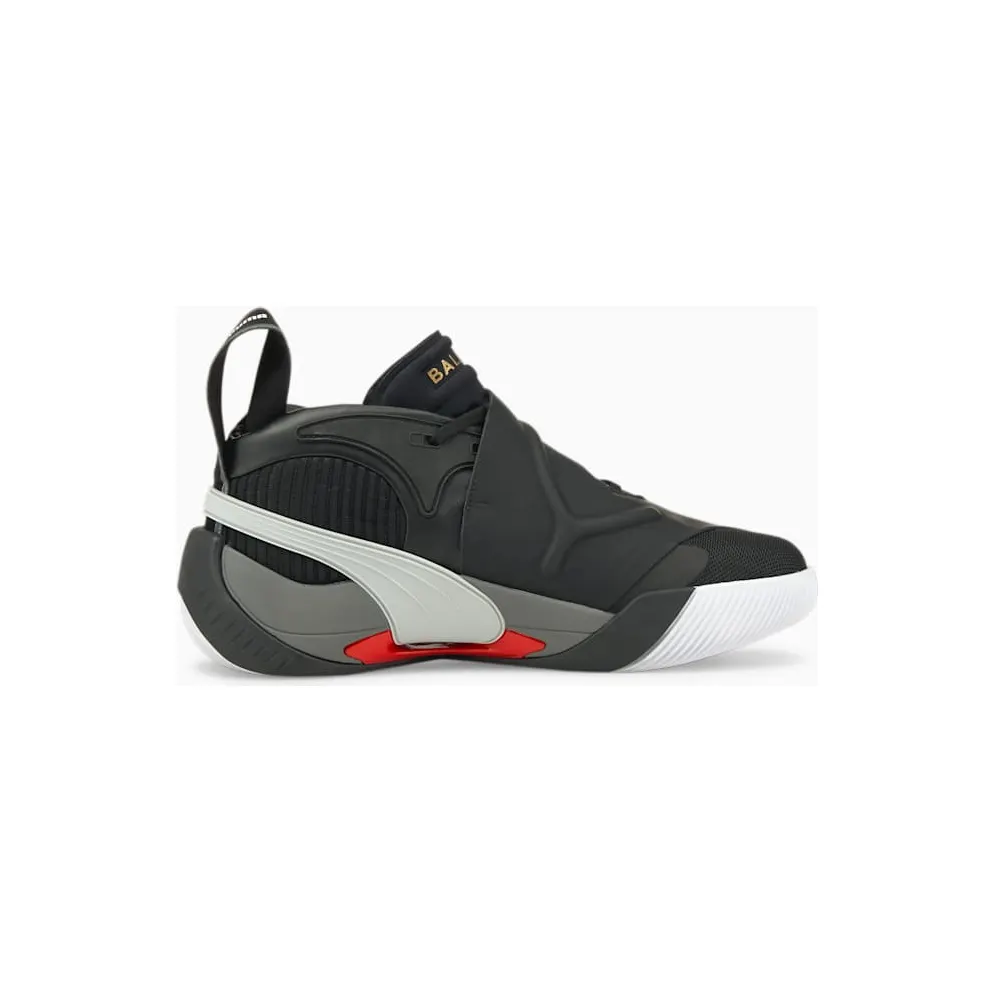 Puma x BALMAIN Court Basketballschuhe Schwarz (195683-01)