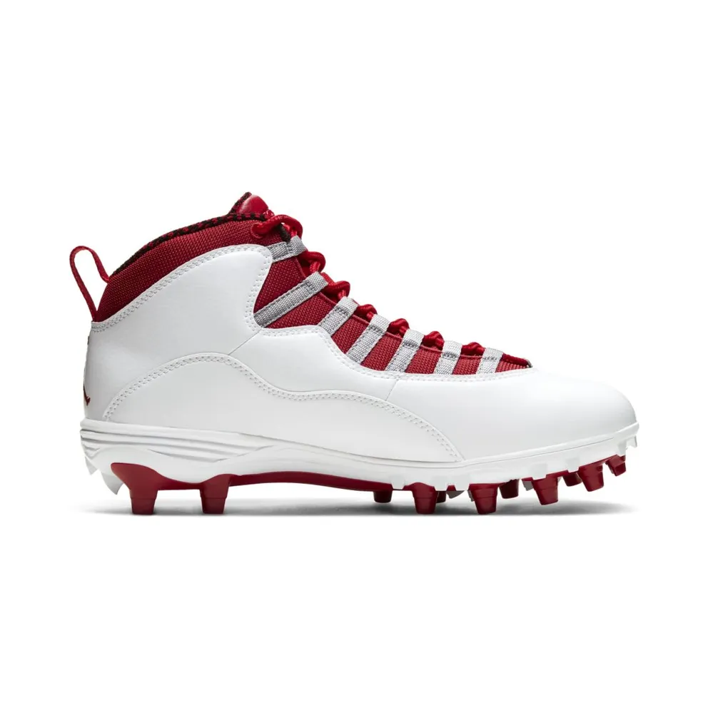Jordan 10 TD Mid Gym Red White/Light Steel Grey-Gym Red (CQ2073-106)