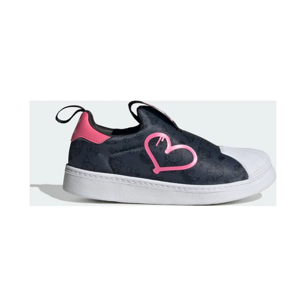 adidas Superstar 360 Hello Kitty And Friends Carbon Core Black Pink Fusion (IF3554)