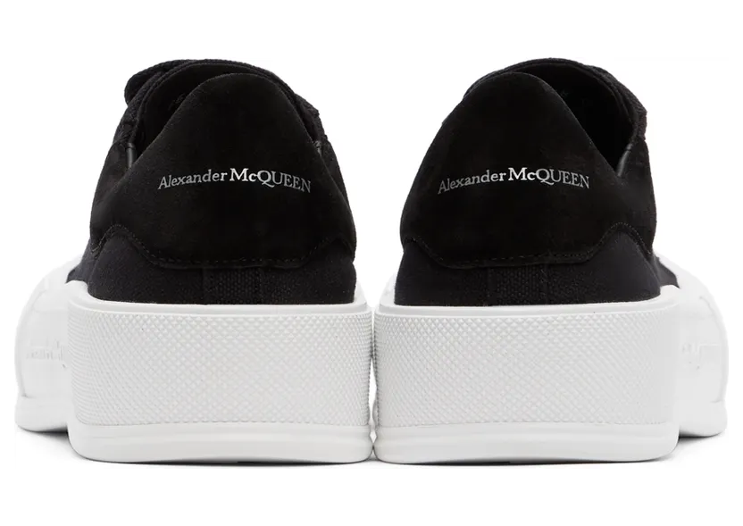 Alexander McQueen Deck Lace Plimsoll Sneakers (654593W4MV7) (4)