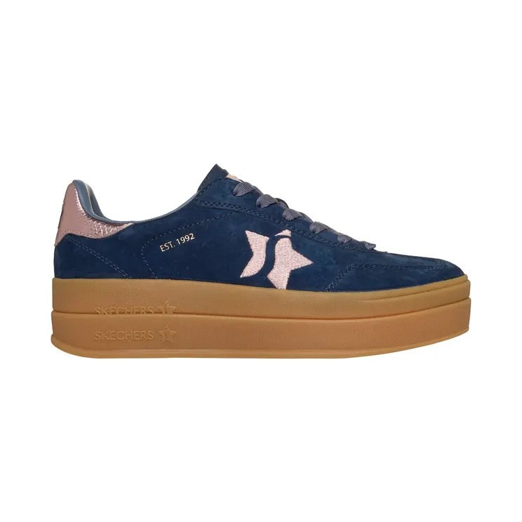 Skechers Academy HI – Elevated Essence Marine/Roze