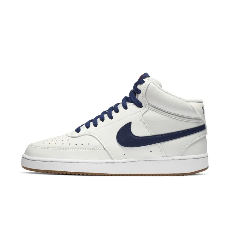 Nike Court Vision Mid Summit White Summit White/Firewood Orange/White (CD5466-104)