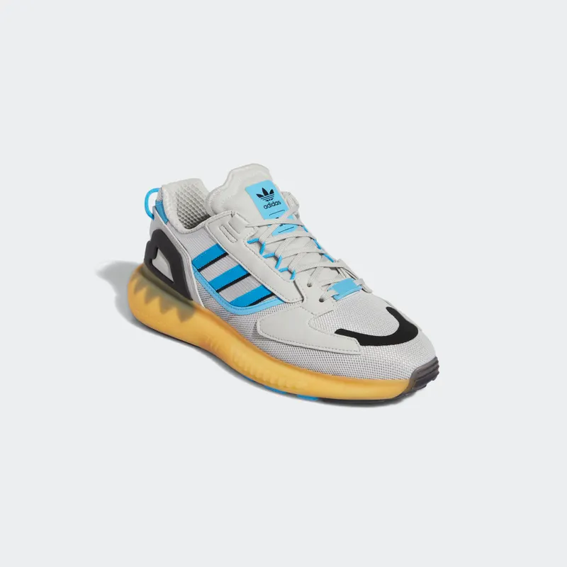 Adidas ZX 5K Boost Grey One / Sky Rush / Pulse Amber (GW3039)