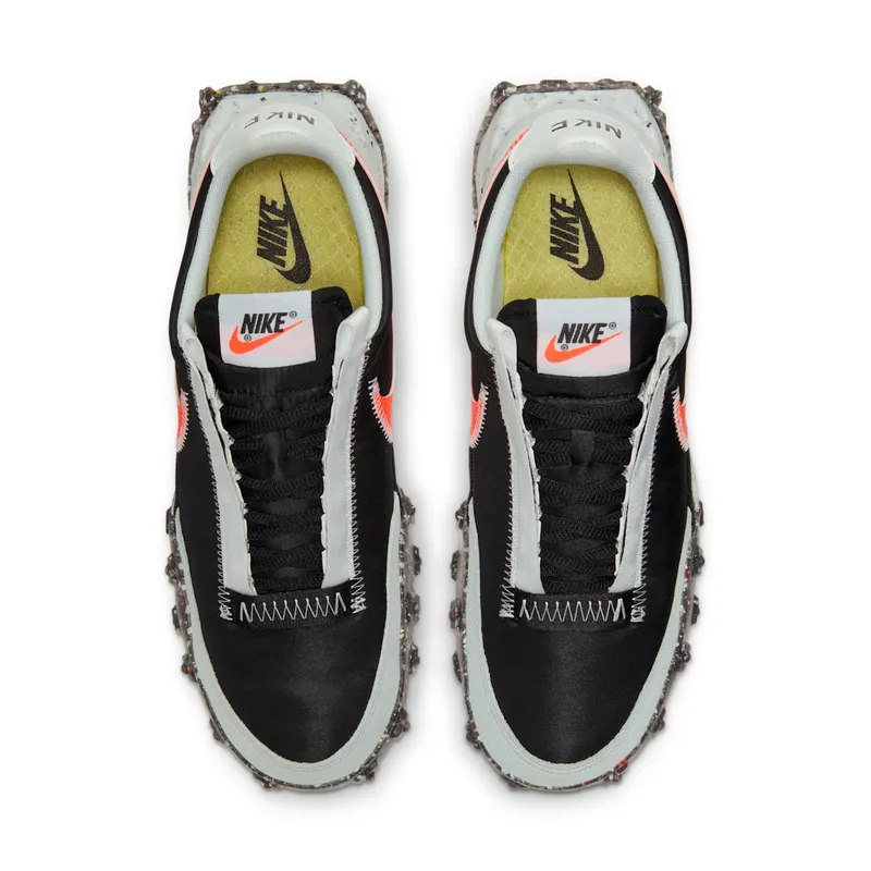 Nike Waffle Racer Crater Summit White Hyper Crimson (W) Summit White/Hyper Crimson-Photon Dust (CT1983-101)