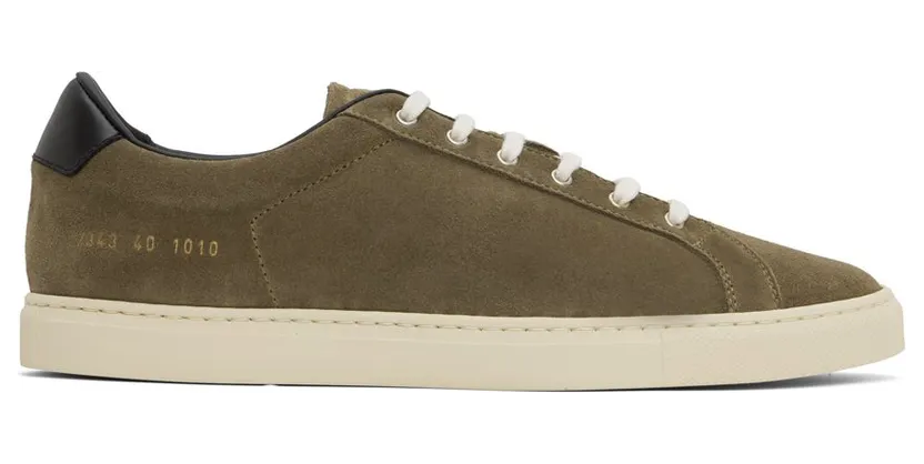 Common Projects Off-White Retro Sneakers (ARTICLE 2343)