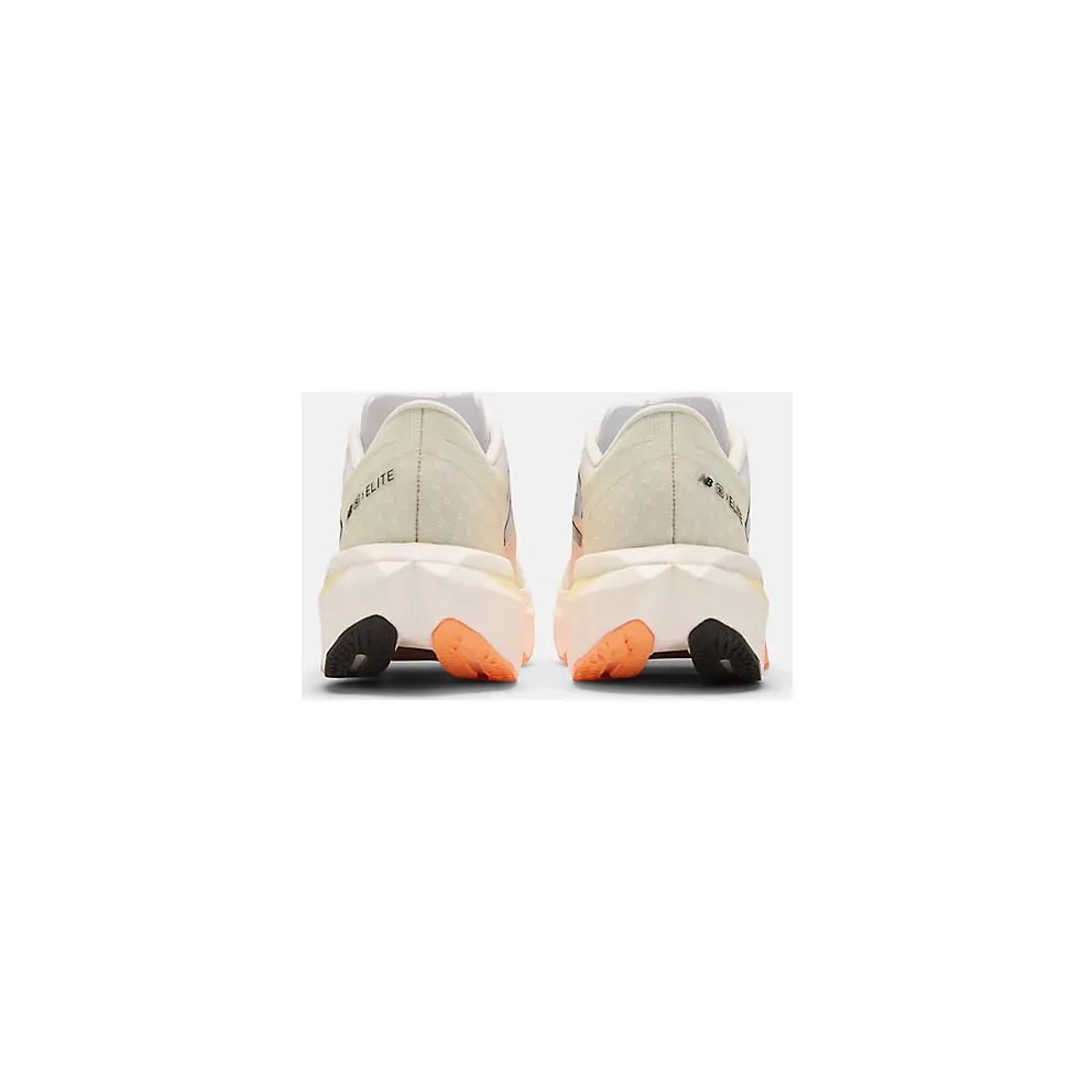 NEW BALANCE FuelCell SuperComp Elite v4 “White / Angora / Hot Mango” (WRCELCW4)