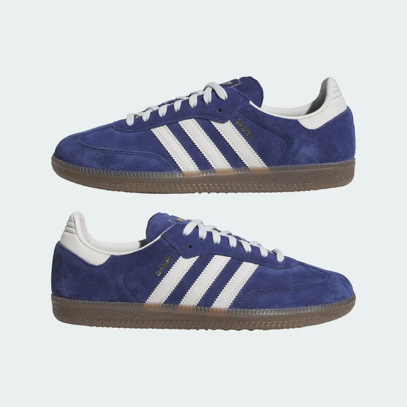 Adidas Samba ADV Dark Blue / Grey One / Gum (JP8523)