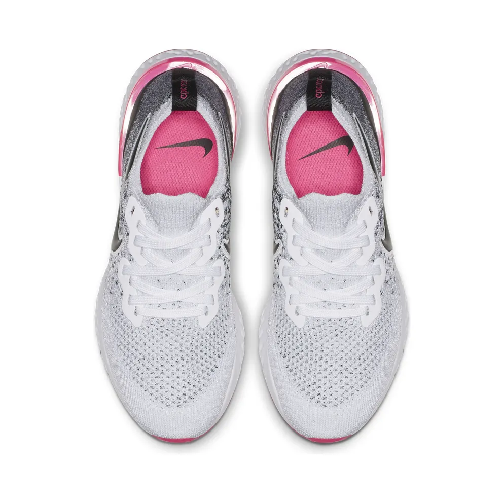 Nike Epic React Flykint 2 “White / Hyper Pink / Blue Tint / Black” (BQ8927-103)