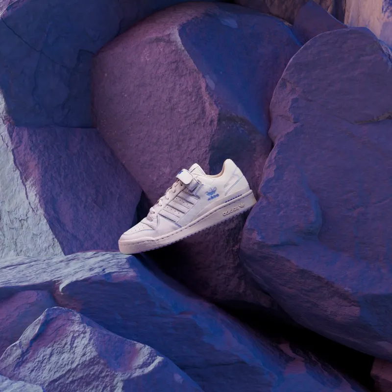 adidas Forum Low Cloud White / Off White / Blue Bird (GX1018)