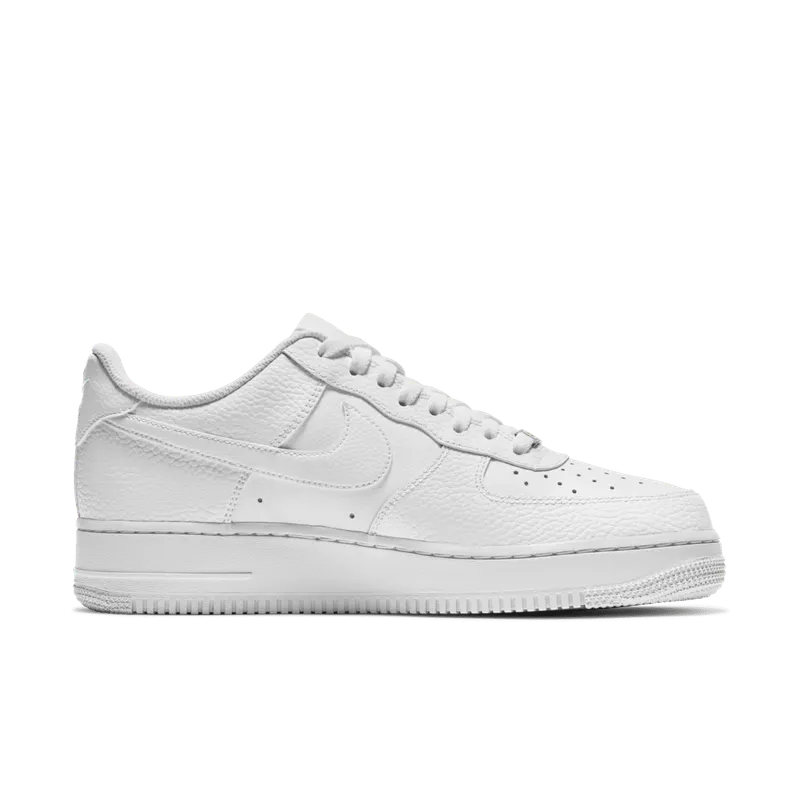 Nike Air Force 1 Low Triple White Tumbled Leather (CZ0326-101)